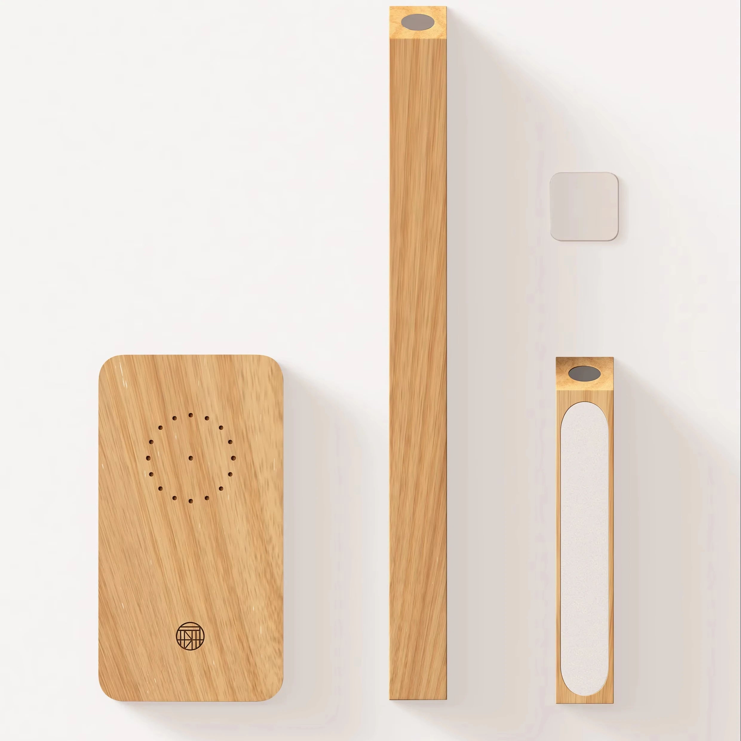 LED Wood Desk Lamp with Wireless Charger Desk Lamps for Home OfficeTouch Control Adjustable Detachable and Convenient Desk Lamp