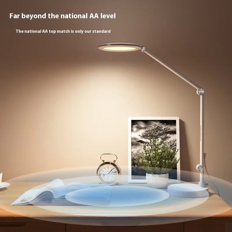 Touch/remote-controlled Foldable Metal Desk Lamp   Adjustable Color Temperature Eye-protection for Bedroom Bedside Use Desk Lamp