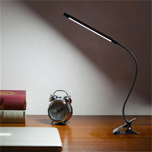2021 Eye-care Swing Arm Desk Table Lamp 3 Color Modes 10 Brightness Clamp Desk Lamp for Home Office