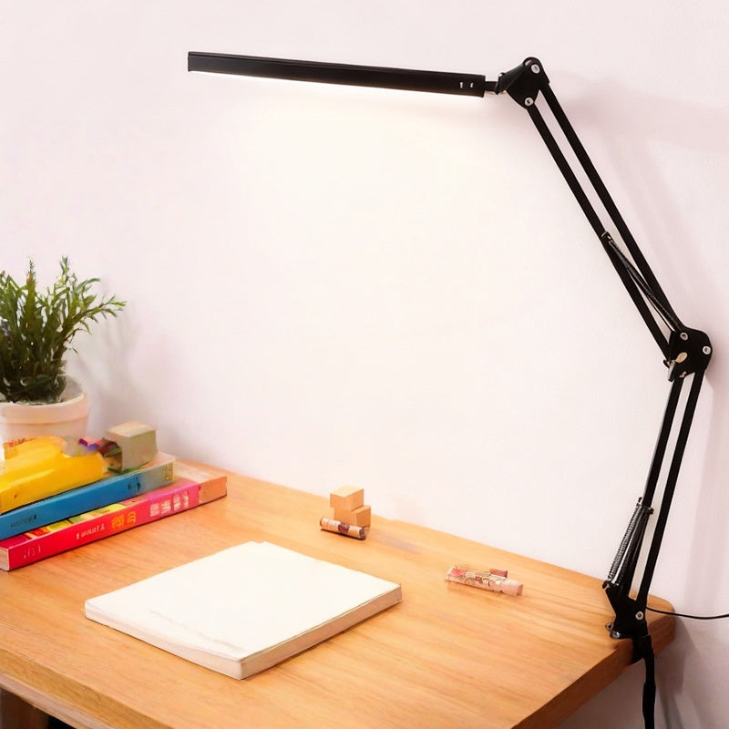 LED Task Lamp With Swing Arm Desk Lamp Office Study Table Lamp Photographic Lighting