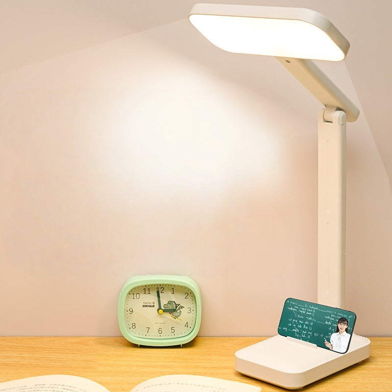 USB Powered Bedroom Reading Study Touch Portable Night Light Rechargeable Bedside Desk LED Lamp