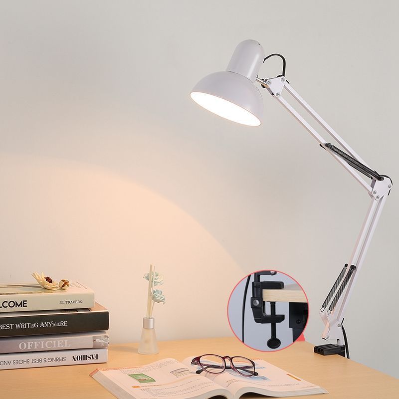 Flexible Adjustable Gooseneck with Clip Study Reading Learning Table Lamp Home Decor LED Desk Light