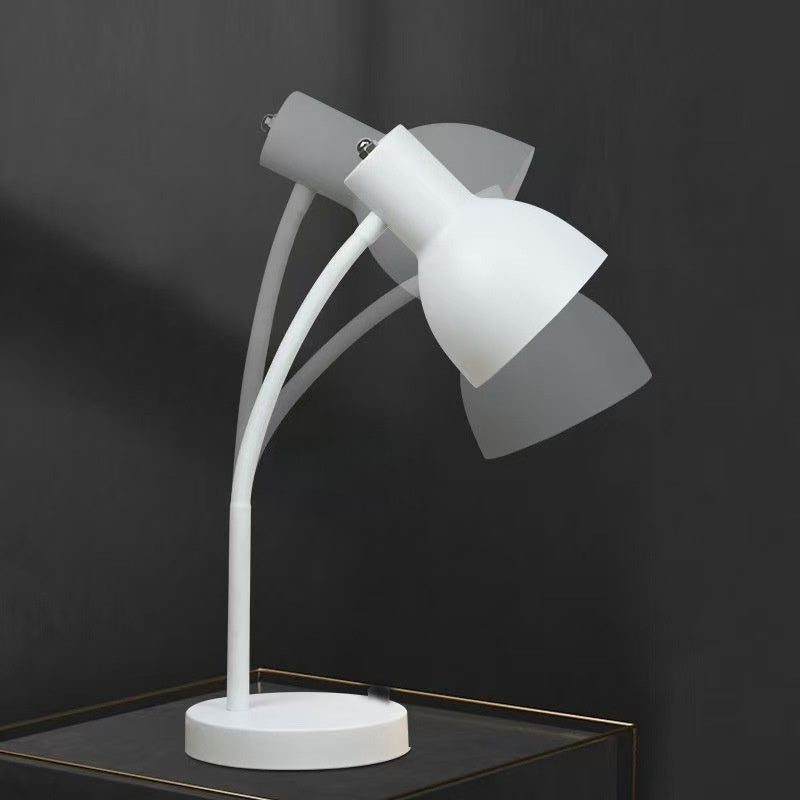 Minimalist Simple Eye Protection Desk Lamp for Study Gooseneck Reading Light for Kids