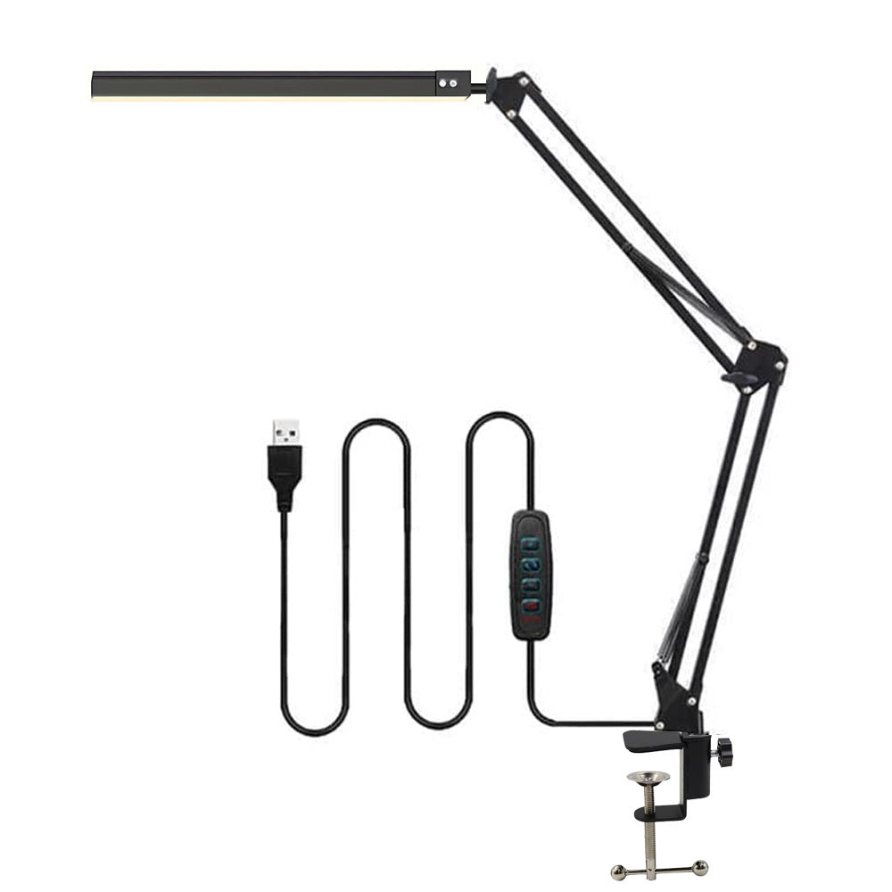 LED Task Lamp With Swing Arm Desk Lamp Office Study Table Lamp Photographic Lighting