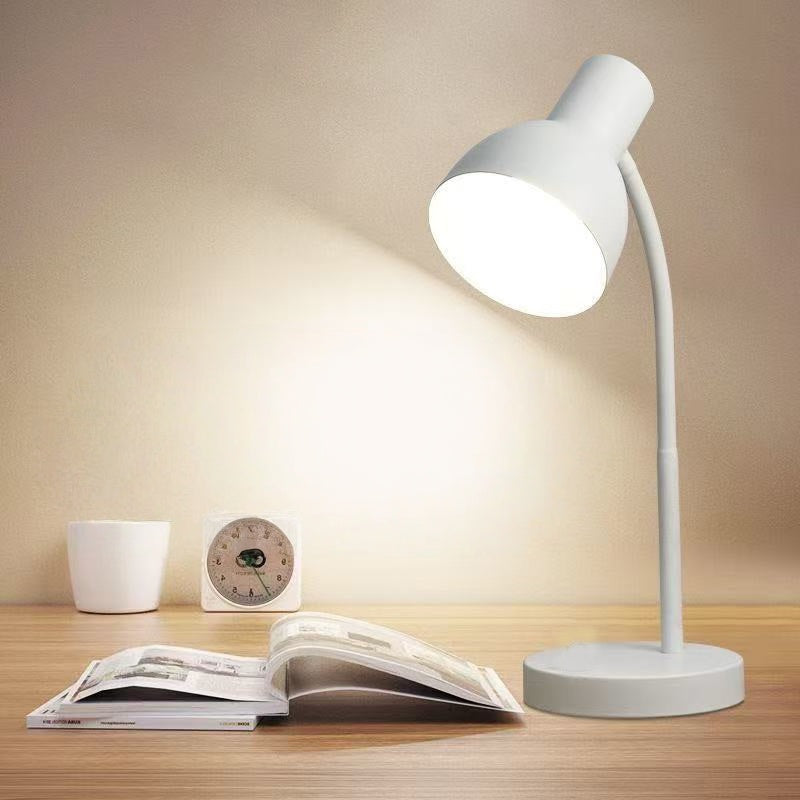 Minimalist Simple Eye Protection Desk Lamp for Study Gooseneck Reading Light for Kids