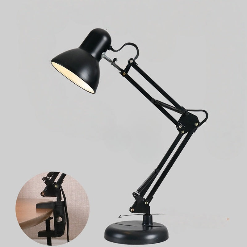 Flexible Adjustable Gooseneck with Clip Study Reading Learning Table Lamp Home Decor LED Desk Light