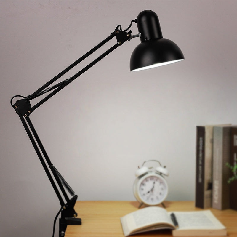 Flexible Adjustable Gooseneck with Clip Study Reading Learning Table Lamp Home Decor LED Desk Light