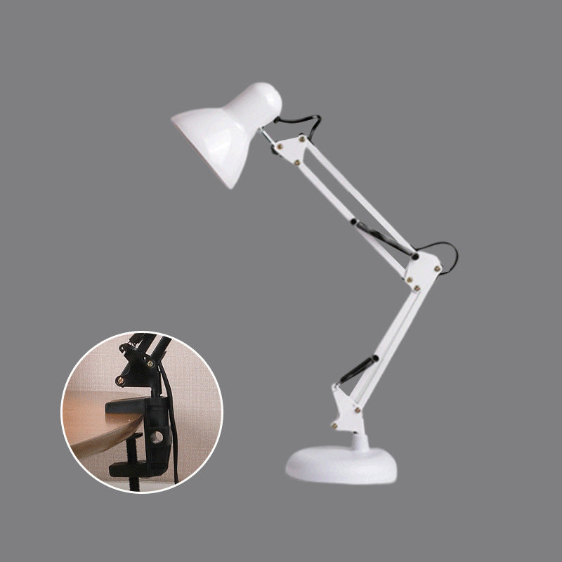 Flexible Adjustable Gooseneck with Clip Study Reading Learning Table Lamp Home Decor LED Desk Light