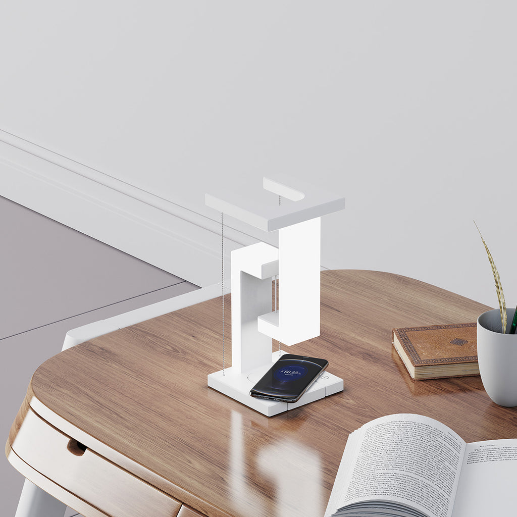 Anti Gravity Study Desk Light Magnetic Levitation Table Lamp for Bedroom Office Home Decor