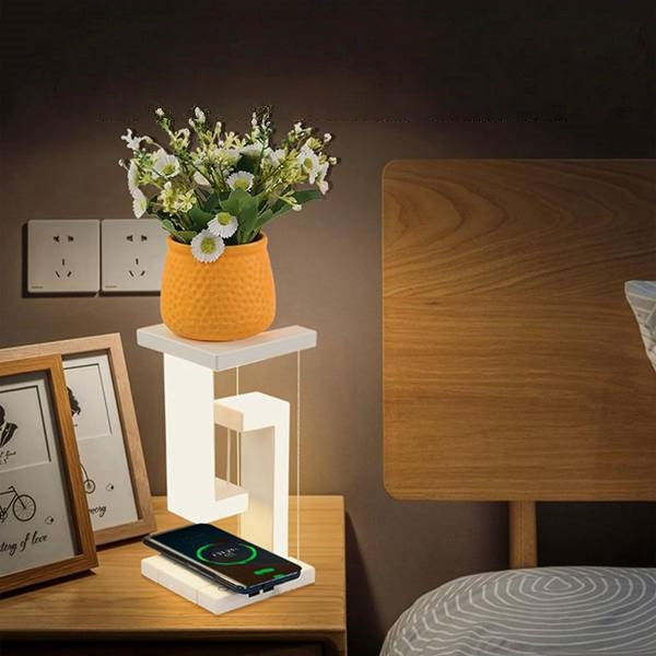 Anti Gravity Study Desk Light Magnetic Levitation Table Lamp for Bedroom Office Home Decor