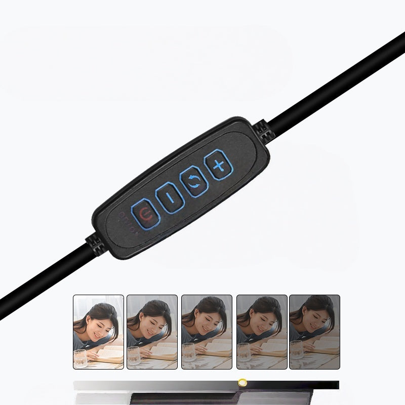 24 Watts 6000K Flexible Daylight Multi-Angle Desk Task Lamp Drafting Table Lights Eye-caring Desk Light with Stepless Dimming