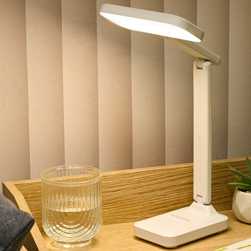 USB Powered Bedroom Reading Study Touch Portable Night Light Rechargeable Bedside Desk LED Lamp