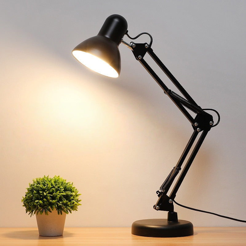 Flexible Adjustable Gooseneck with Clip Study Reading Learning Table Lamp Home Decor LED Desk Light