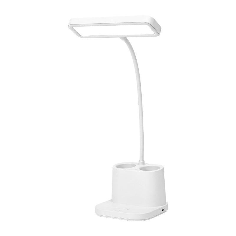 LED Table Lamp with Pen Organizer - Eye Protection Reading Light for School Dorm Gift Night Light